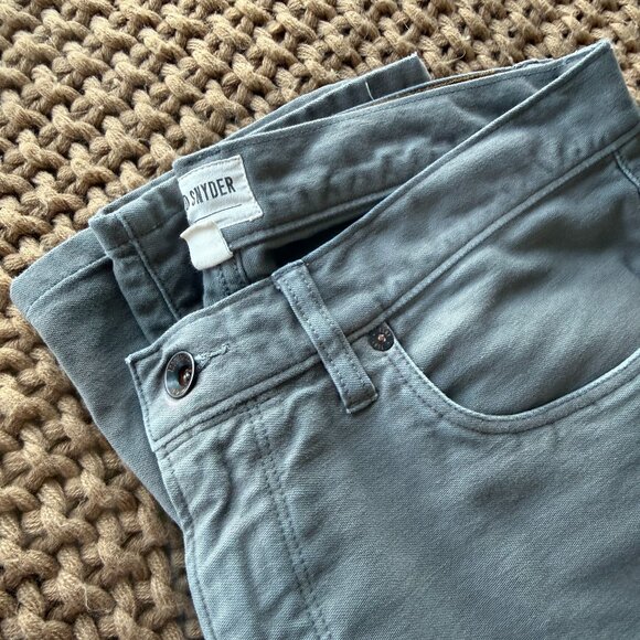 Todd Snyder Slim Fit Pants Gray 32x32 Ultra Soft Comfy Little Stretch - Picture 1 of 9